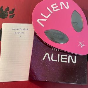 Jeffree Star Alien with box; 2 shades gently used